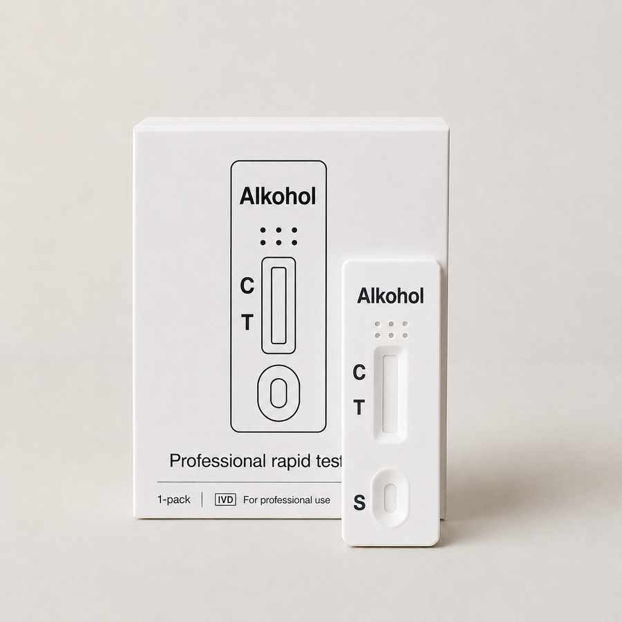Alkohol hurtigtest 1-pakning - Profesjonell bruk