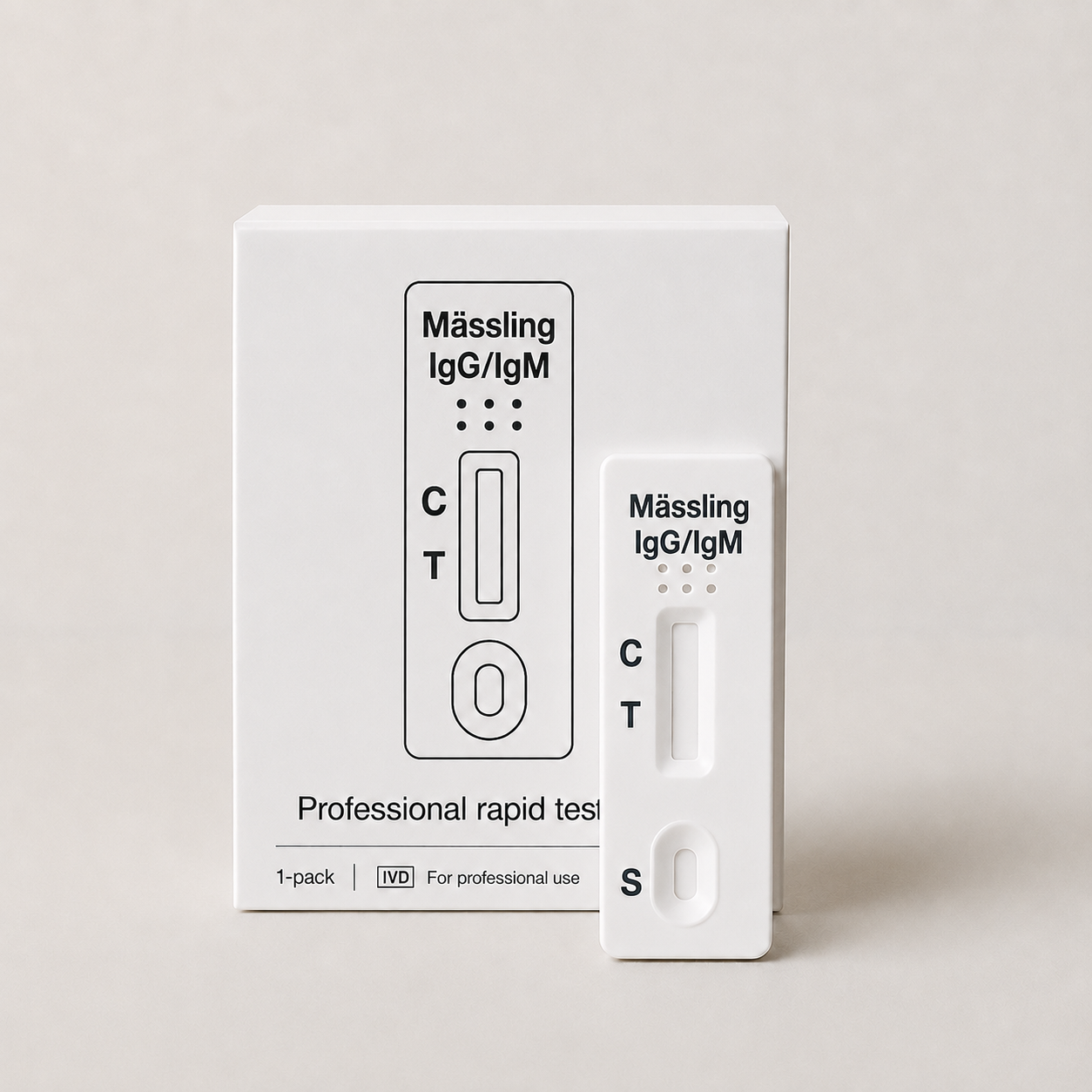 Meslinger IgG/IgM hurtigtest 1-pakning - Profesjonell bruk