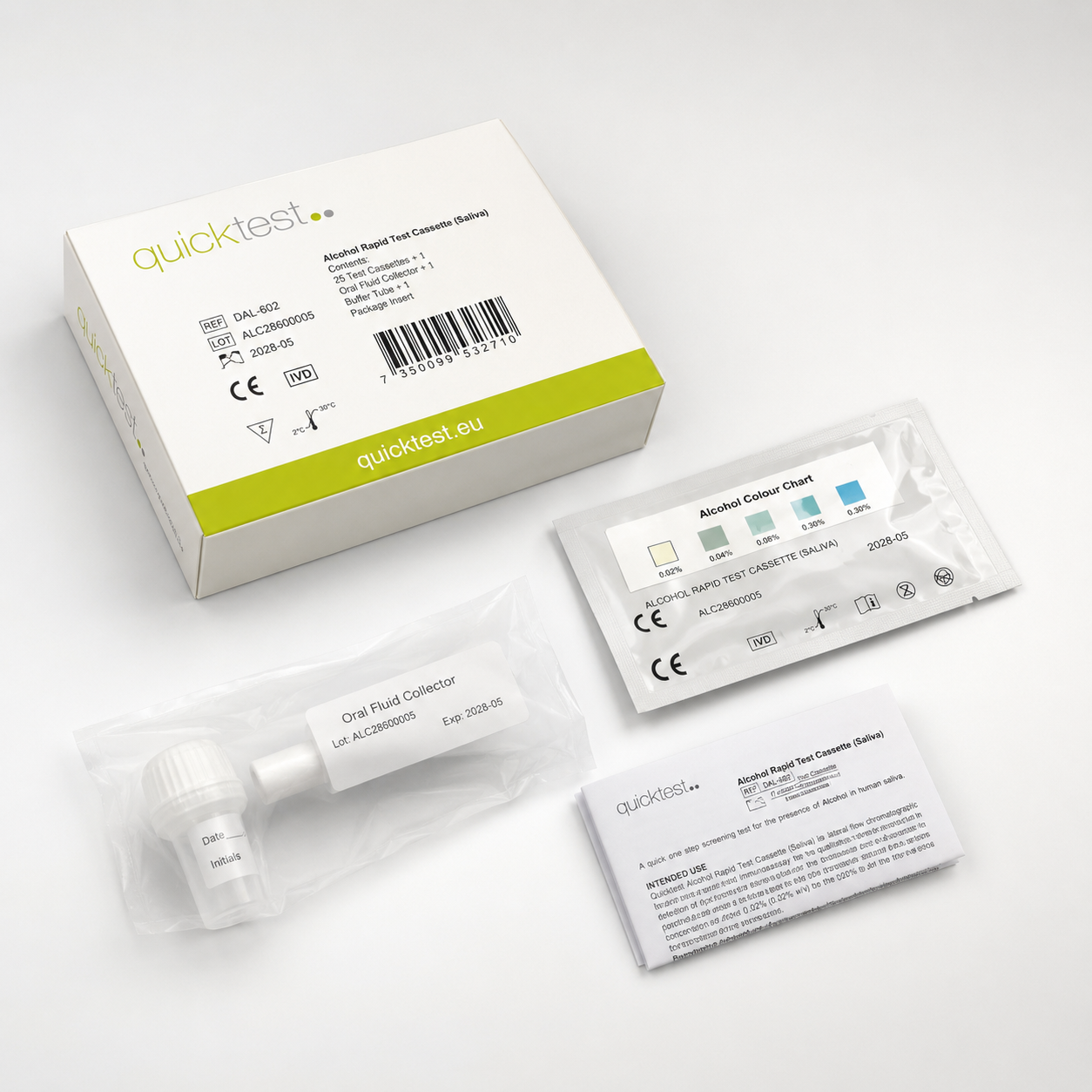Multi-Drug 7 Droger Snabbtest 25-pack - Professionellt bruk
