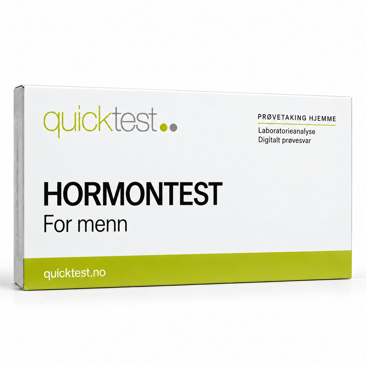 Quicktest HORMONTEST – For menn – norsk produktbilde