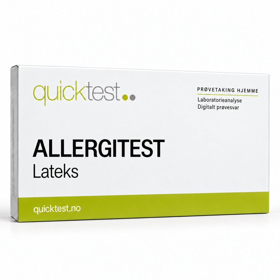 Quicktest ALLERGITEST – Lateks – norsk produktbilde