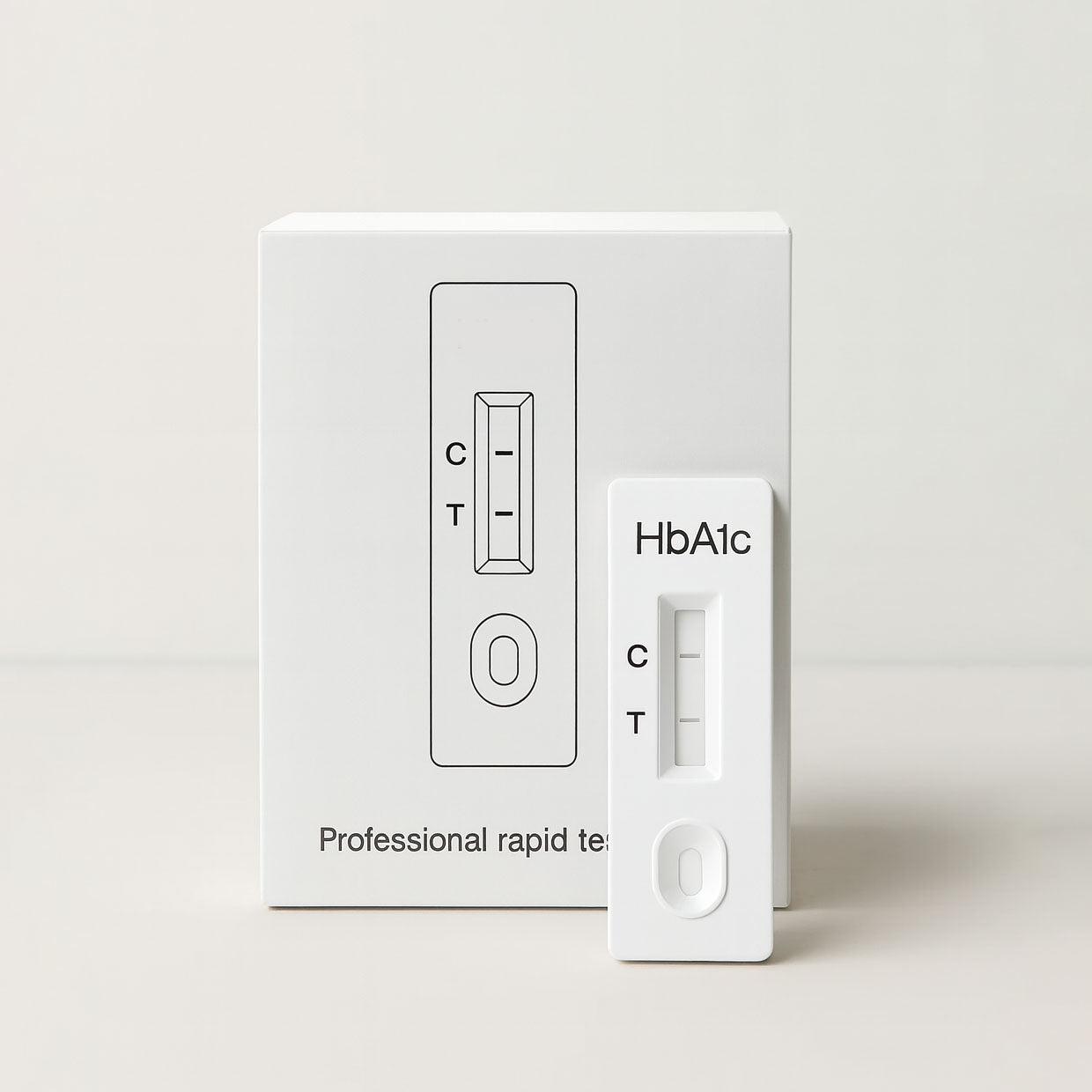 HbA1c hurtigtest 10-pakning – Profesjonell bruk