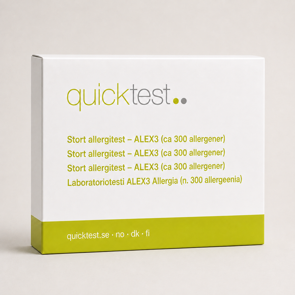 Allergitest Stor hemma – cirka 300 allergener