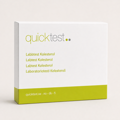 Hjerte- og kartest Basis - Quicktest laboratorietest, emballasje