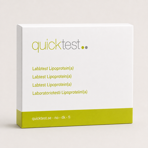 Lipoprotein(a) / Lp(a)-test - Quicktest laboratorietest, emballasje