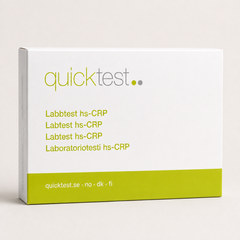 hs-CRP-test - Quicktest laboratorietest, emballasje