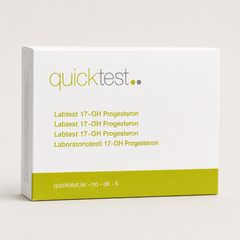 17-OH-progesterontest - Quicktest laboratorietest, emballasje