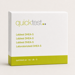 DHEA-S-test - Quicktest laboratorietest, emballasje