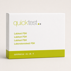 FSH-test - overgangsalder - Quicktest laboratorietest, emballasje
