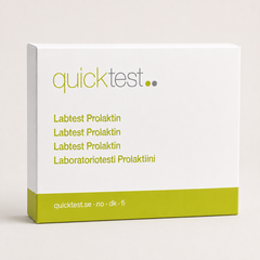 Prolaktintest - Quicktest laboratorietest, emballasje
