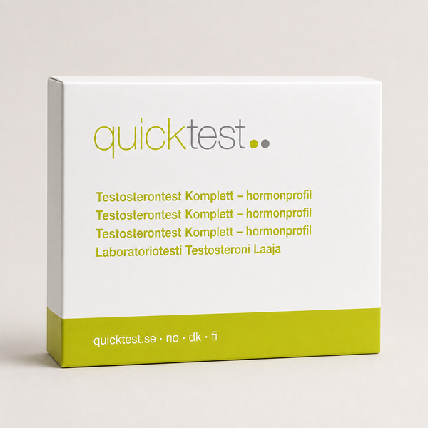 Hormontest for menn - komplett hormonprofil