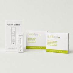 3-i-1 STI-pakke - Klamydia, Gonoré & Syfilis