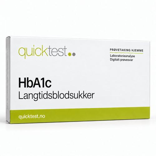 Quicktest HbA1c – Langtidsblodsukker – norsk produktbilde