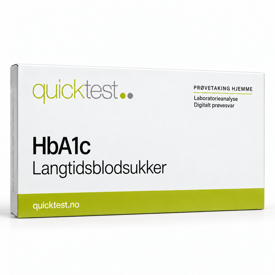 Quicktest HbA1c – Langtidsblodsukker – norsk produktbilde