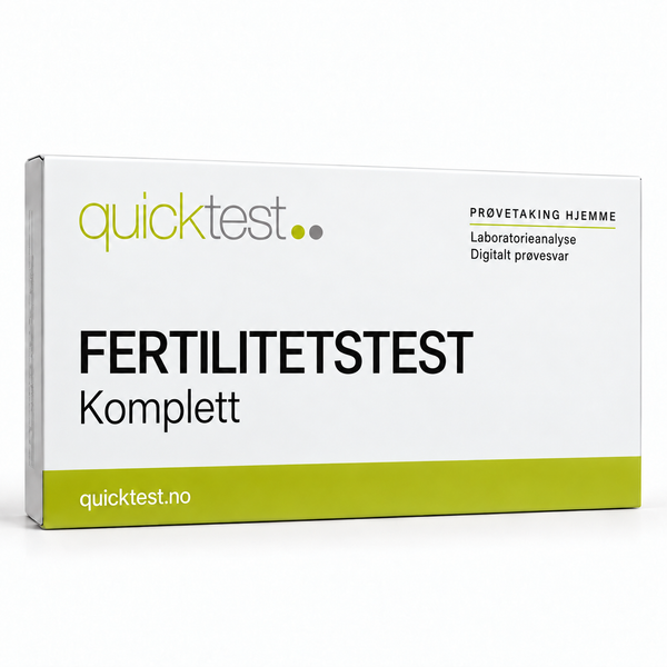 Komplett fertilitetstest – prøvetaking hjemme