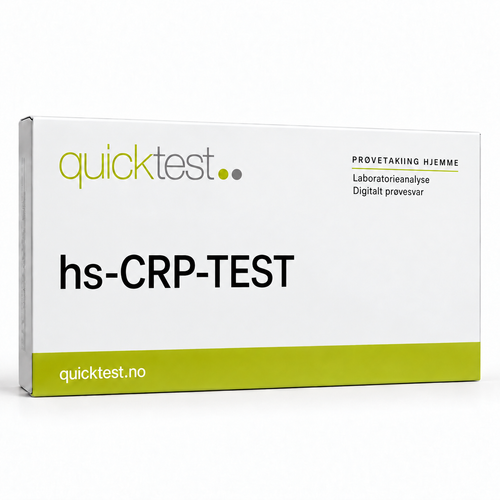 Quicktest hs-CRP-TEST – norsk produktbilde