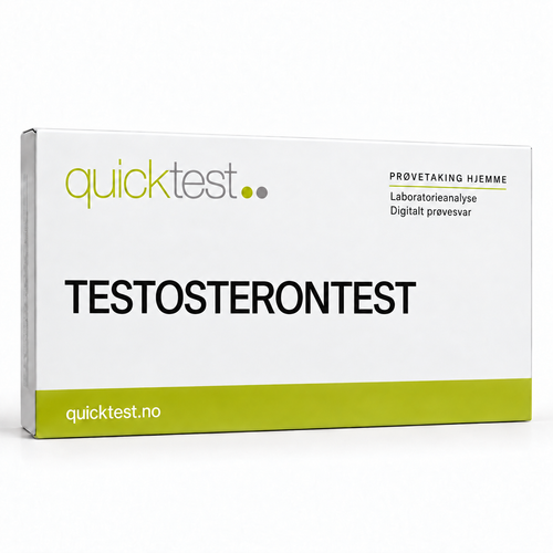 Quicktest TESTOSTERONTEST – norsk produktbilde