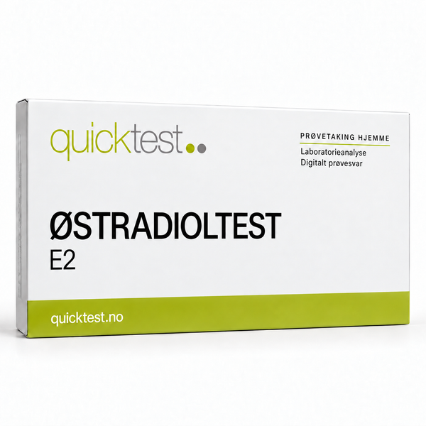 Østradiol (E2) laboratorietest - Prøvetaking hjemme