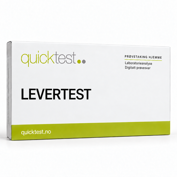 Levertest – Hjemmeprøvetaking