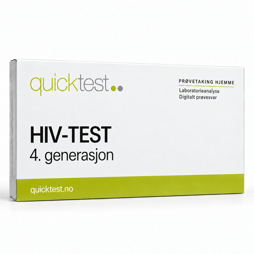 Quicktest HIV-TEST – 4. generasjon – norsk produktbilde