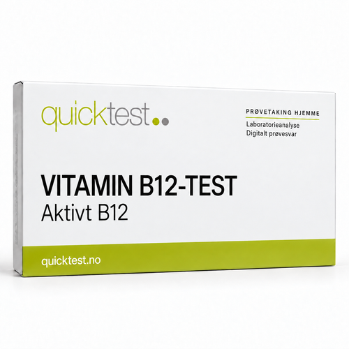 Quicktest VITAMIN B12-TEST – Aktivt B12 – norsk produktbilde