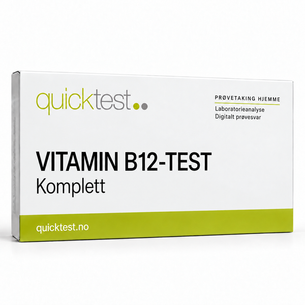 Komplett B12-test – prøvetaking hjemme