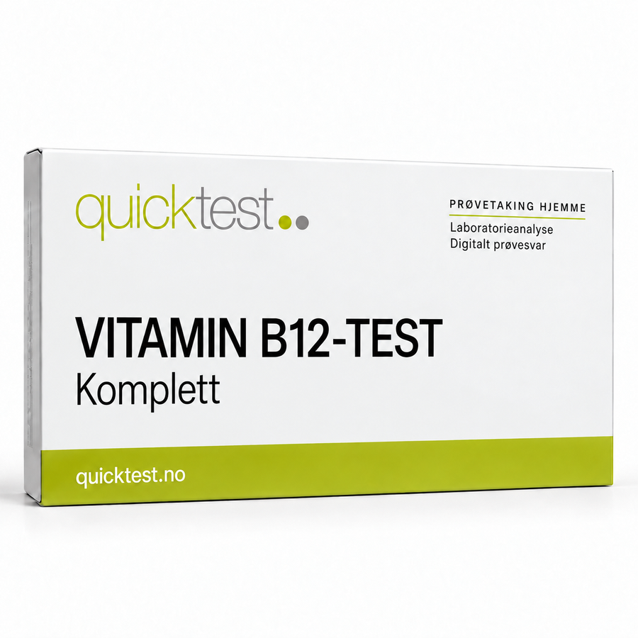 Quicktest VITAMIN B12-TEST – Komplett – norsk produktbilde