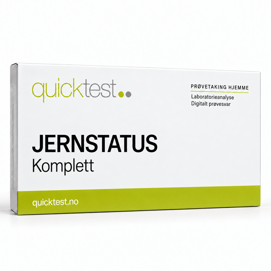 Quicktest JERNSTATUS – Komplett – norsk produktbilde