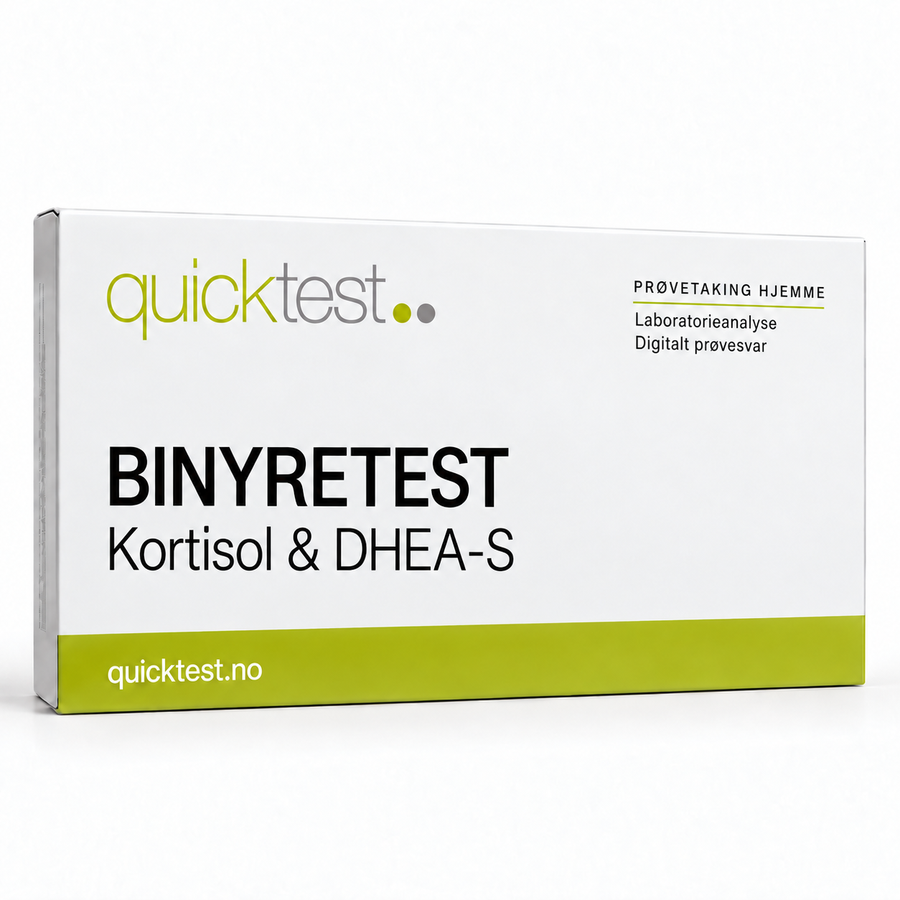 Quicktest BINYRETEST – Kortisol & DHEA-S – norsk produktbilde