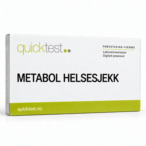 Quicktest METABOL HELSESJEKK – norsk produktbilde