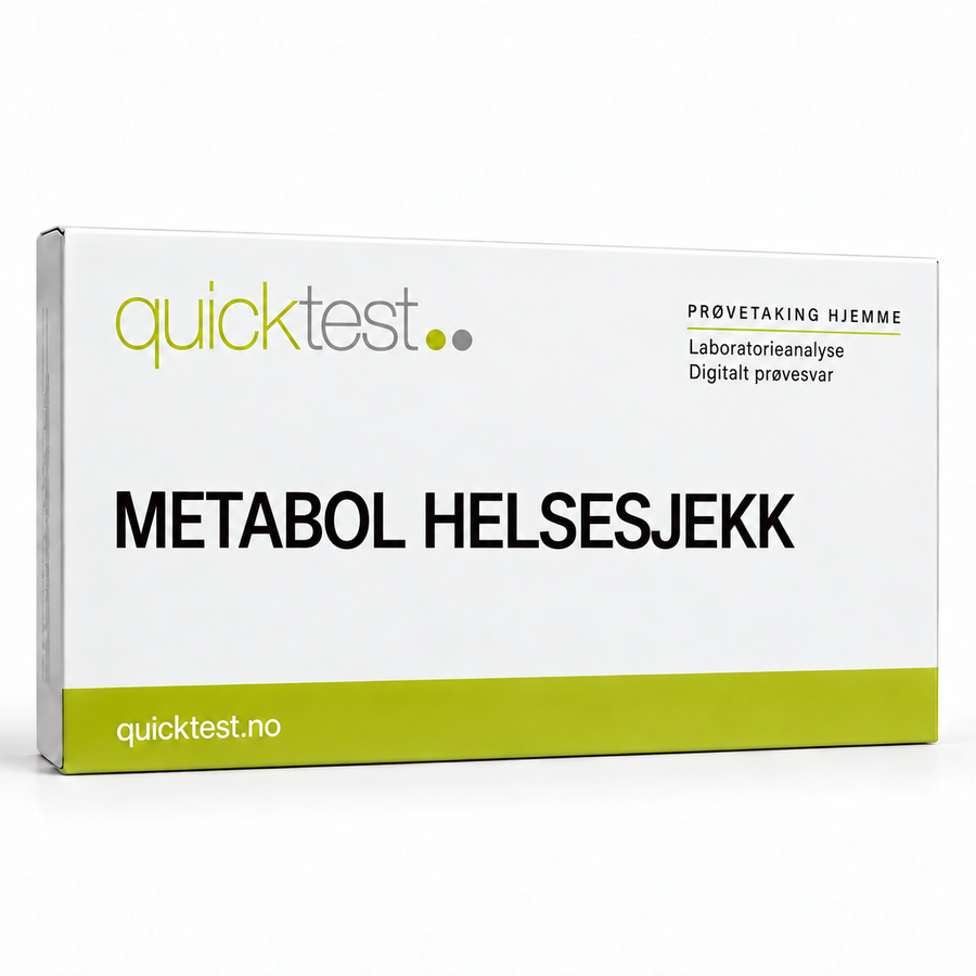 Quicktest METABOL HELSESJEKK – norsk produktbilde