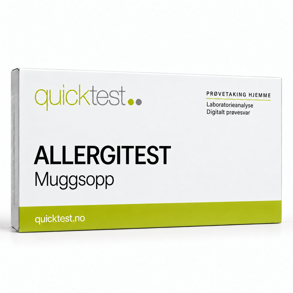 Muggsoppallergi – Laboratorietest – Prøvetaking hjemme
