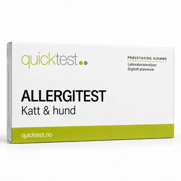 Katte- og hundeallergi – Laboratorietest – Prøvetaking hjemme