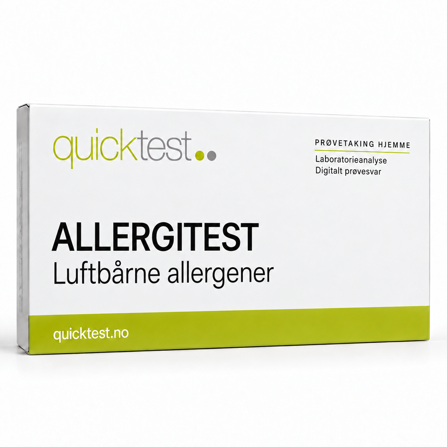 Quicktest ALLERGITEST – Luftbårne allergener – norsk produktbilde