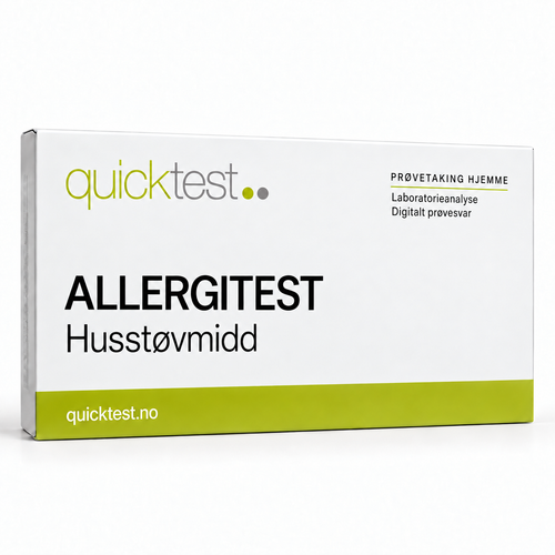 Quicktest ALLERGITEST – Husstøvmidd – norsk produktbilde
