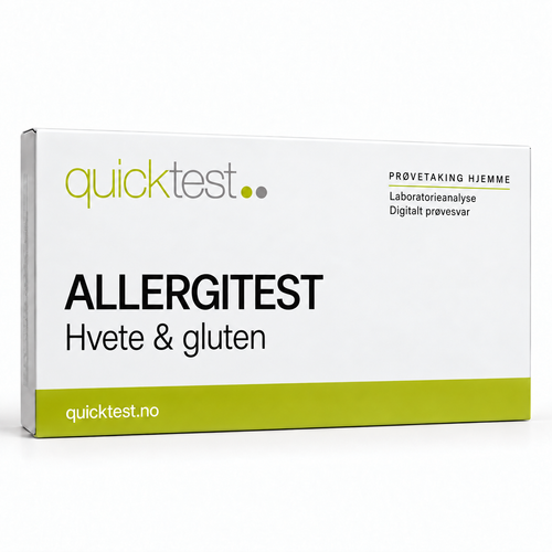 Quicktest ALLERGITEST – Hvete & gluten – norsk produktbilde