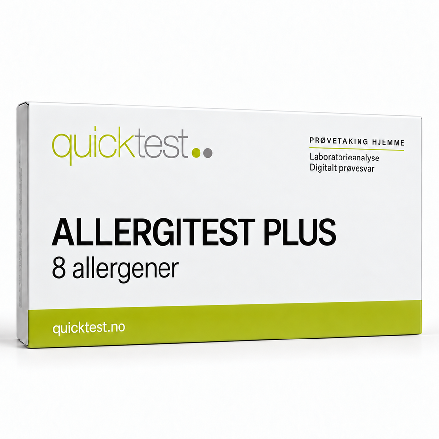 Quicktest ALLERGITEST PLUS – 8 allergener – norsk produktbilde