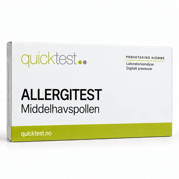 Middelhavspollenallergi – Laboratorietest – Prøvetaking hjemme