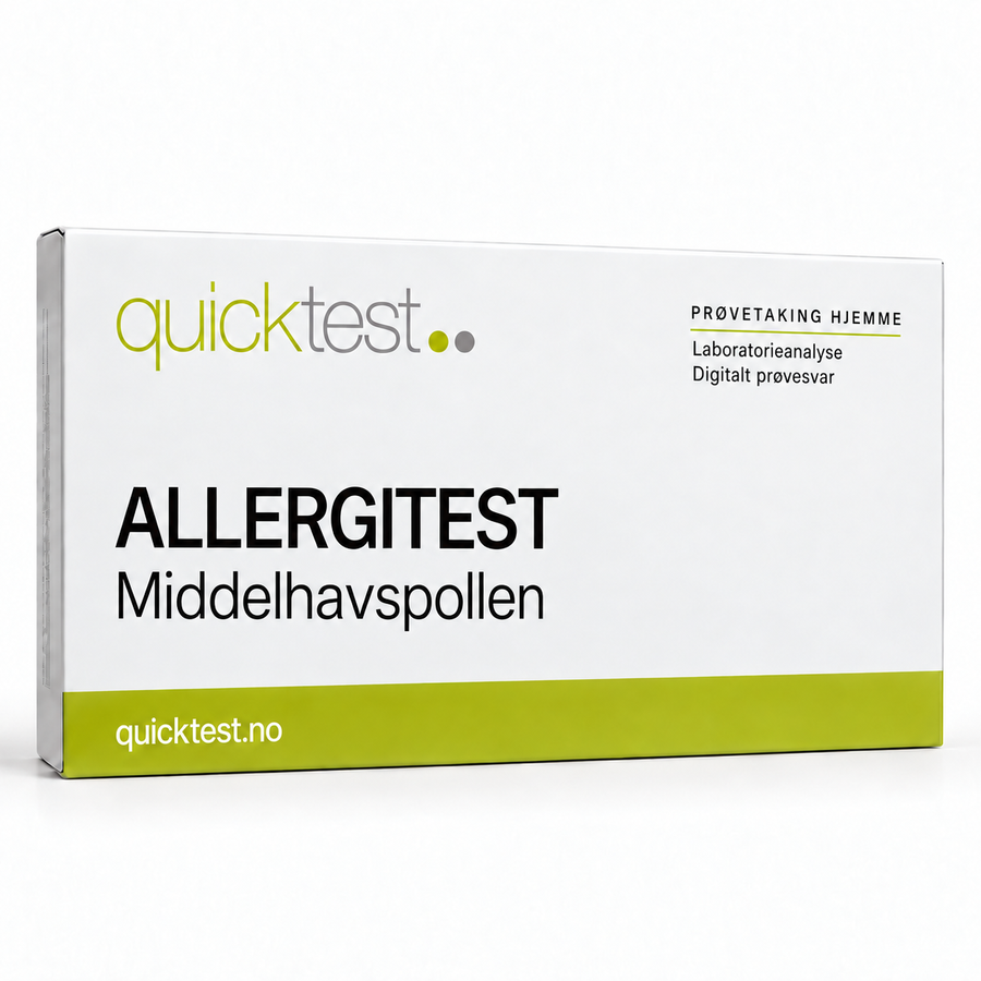 Quicktest ALLERGITEST – Middelhavspollen – norsk produktbilde