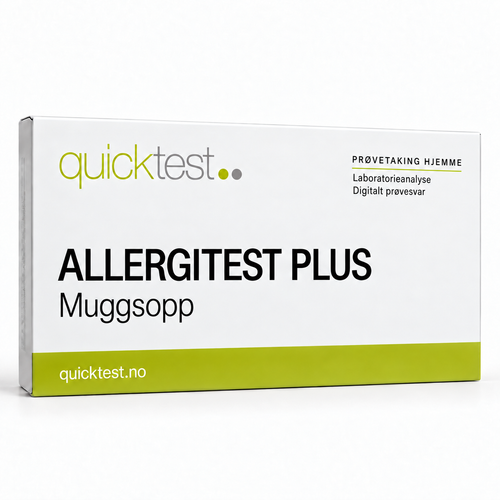 Quicktest ALLERGITEST PLUS – Muggsopp – norsk produktbilde