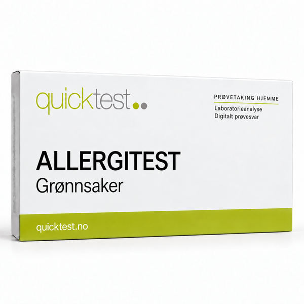 Grønnsaksallergi – Laboratorietest – Prøvetaking hjemme