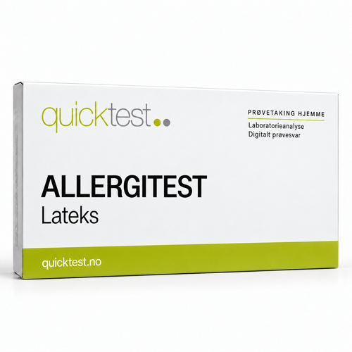 Quicktest ALLERGITEST – Lateks – norsk produktbilde