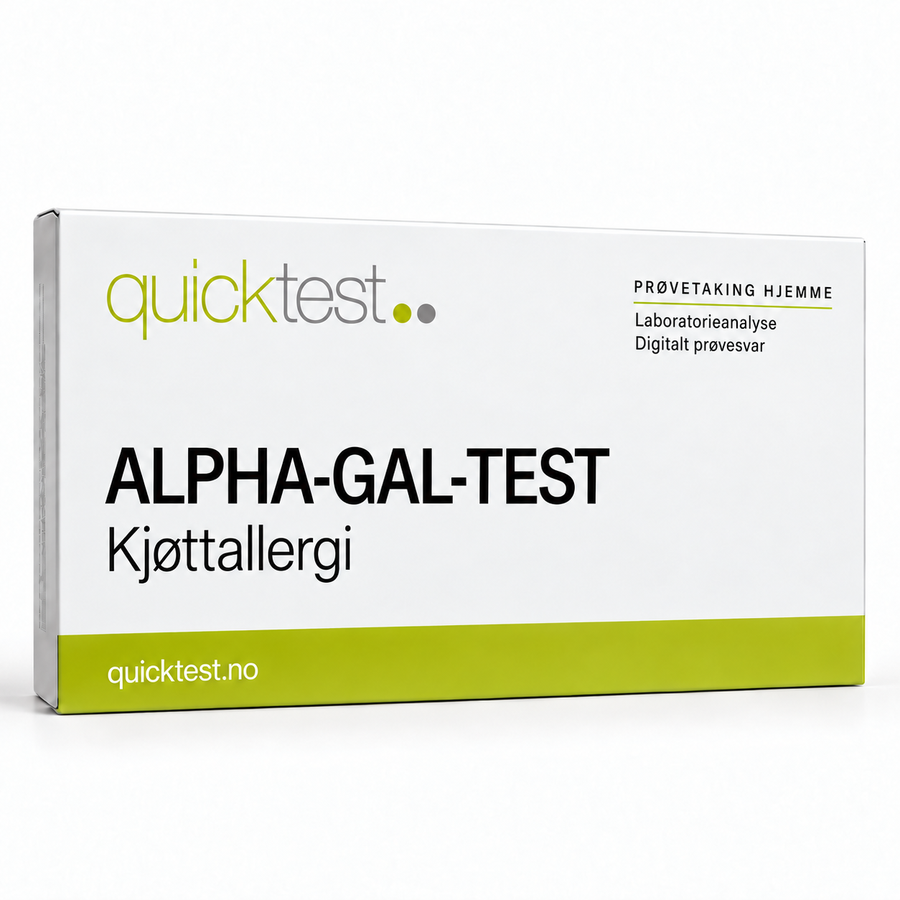 Quicktest ALPHA-GAL-TEST – Kjøttallergi – norsk produktbilde
