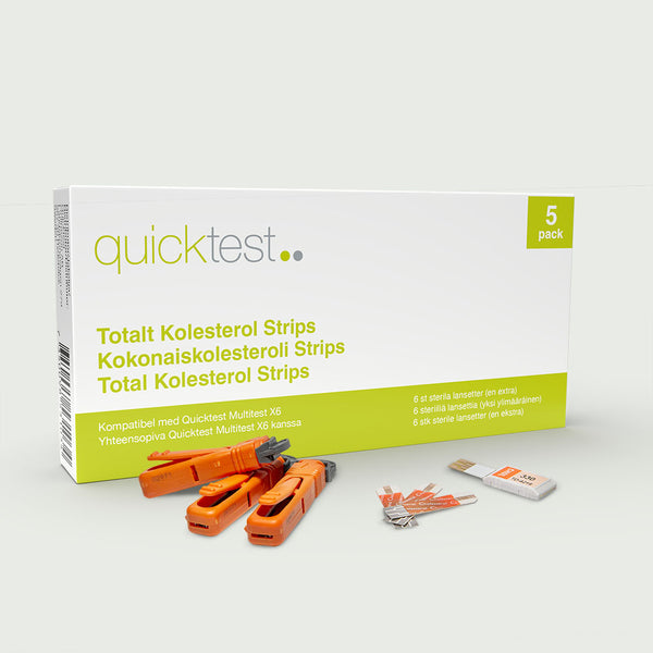 X6 Refill - Kolesterolstrimler 5 stk