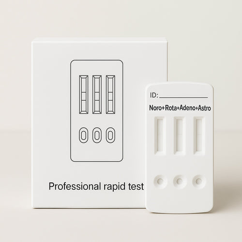 Norovirus + Rotavirus + Adenovirus + Astrovirus Kombinasjonstest 10-pakning – Profesjonell bruk