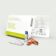 Prostatatest – Självtest i 3-i-1 Paket – Manshälsa från Quicktest