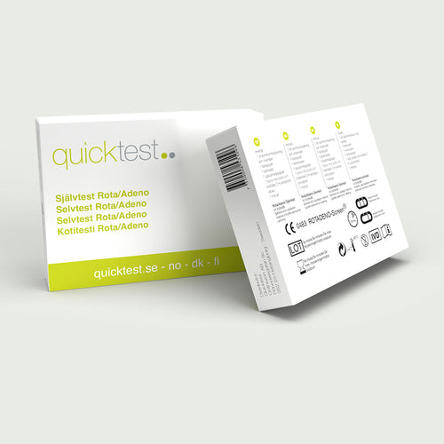 Selvtest for rotavirus/adenovirus