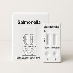 Salmonella Typhi &amp; Paratyphi Antigen Kombinasjonstest 10-pakning – Profesjonell bruk