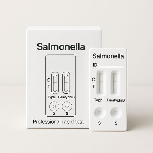 Salmonella Typhi &amp; Paratyphi Antigen Kombinasjonstest 10-pakning – Profesjonell bruk